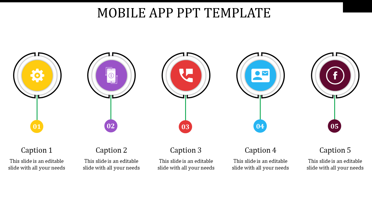 mobile app ppt template-MOBILE APP PPT TEMPLATE-multicolor